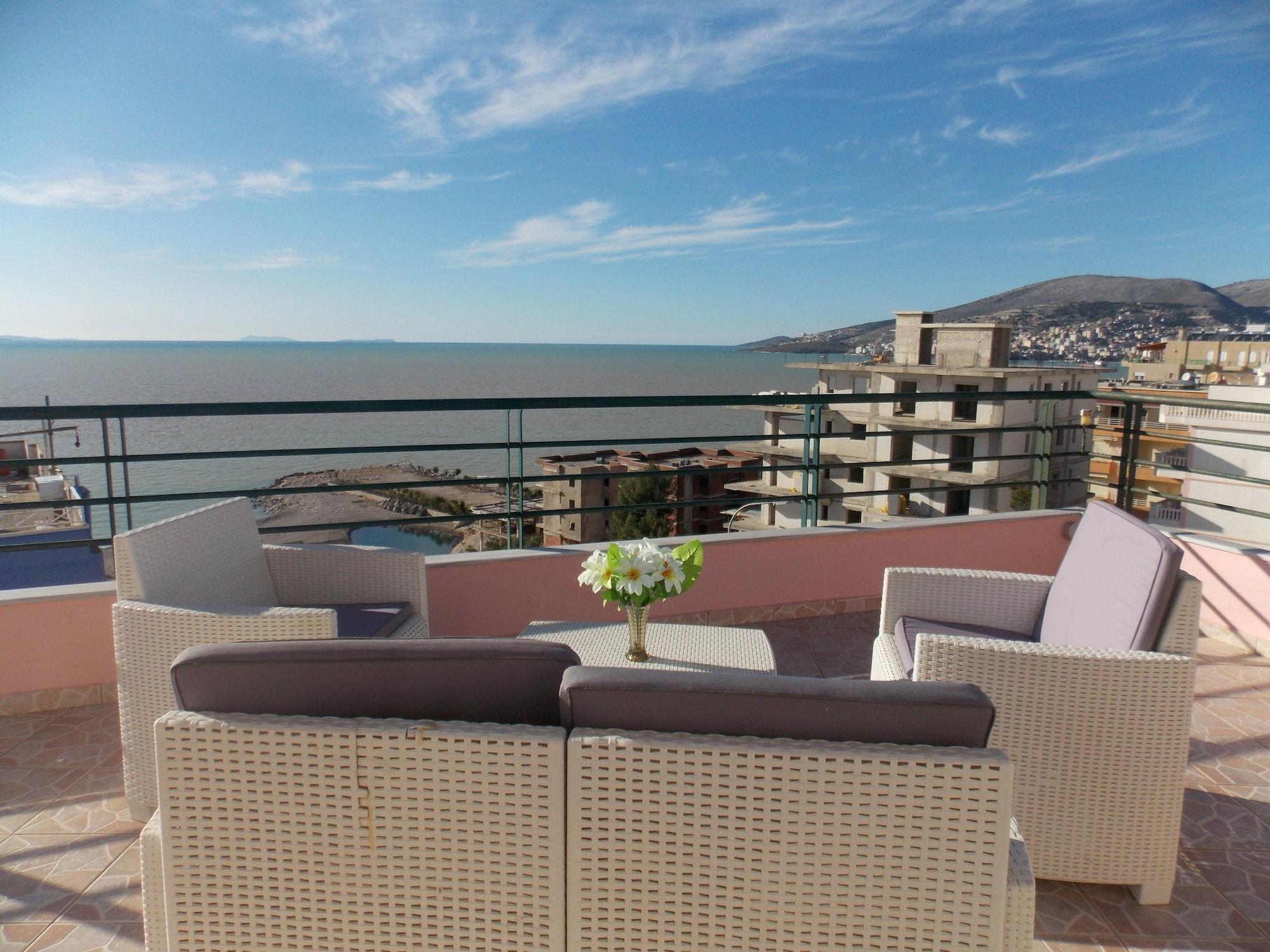 Afrimi Relax Apartments Sarande Bagian luar foto