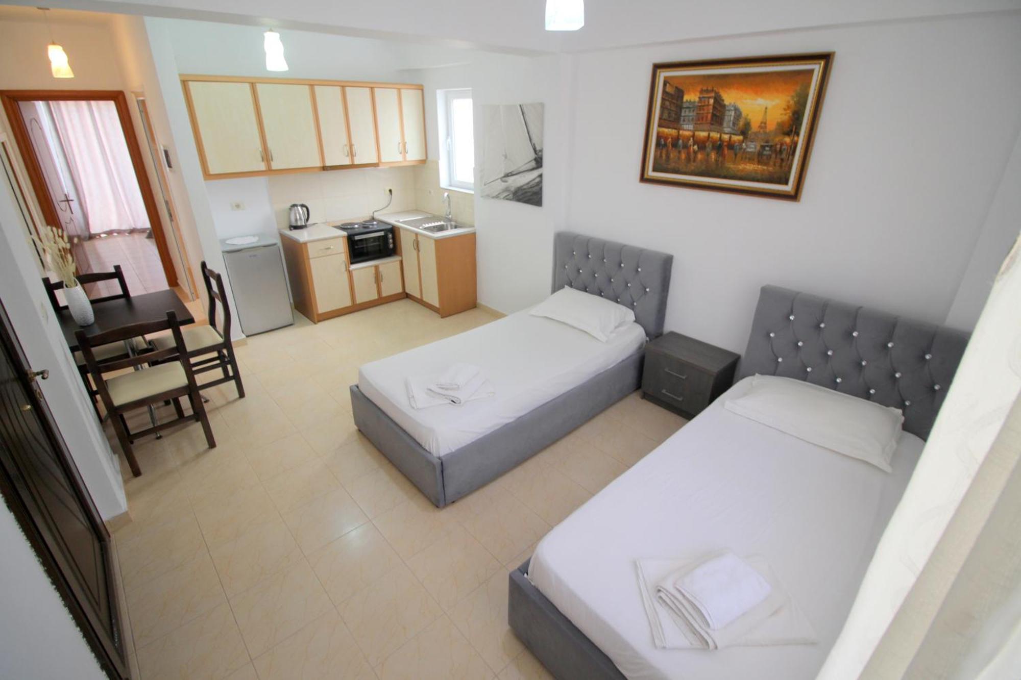 Afrimi Relax Apartments Sarande Bagian luar foto