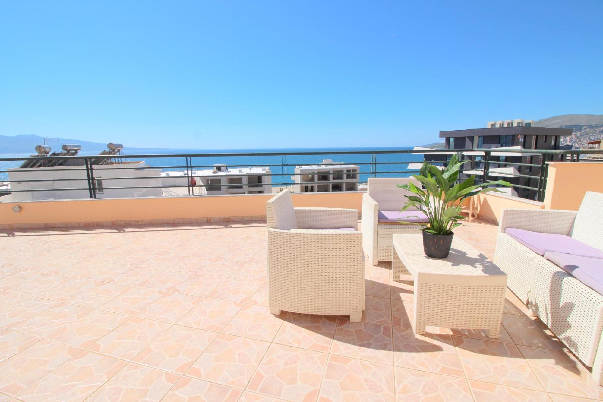 Afrimi Relax Apartments Sarande Bagian luar foto